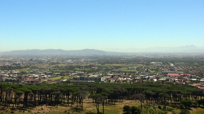From University of Cape Town looking NE