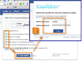 將Twitter加入Facebook步驟2