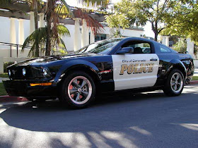 mustang police car