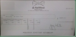 Cheque