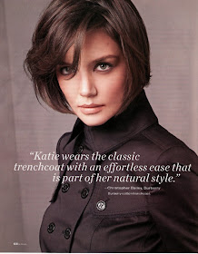 katie holmes in style