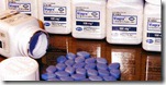 viagra - La sobredosis de viagra provoca que un hombre lo vea todo azul