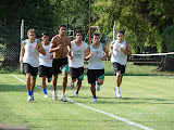 Pretemporada 2008. Primera práctica en el predio de Luis Guillón.Enero 2008.