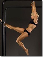 Madonna fitness guru Tracy Anderson and Hybrid Body Reformer machine  picture 