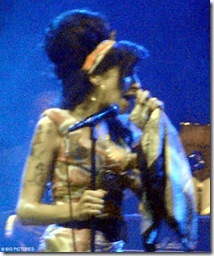 Amy Winehouse at London's Brixton Academy