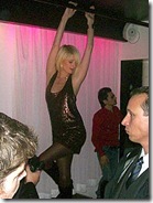 Paris Hilton (pole) dancing at Maxxim Nightclub in Berlin