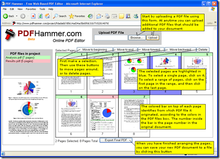 Free Online PDF Editor PDFHammercom