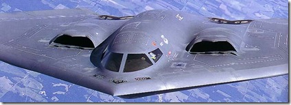 close view of b 2 stealth bomber
