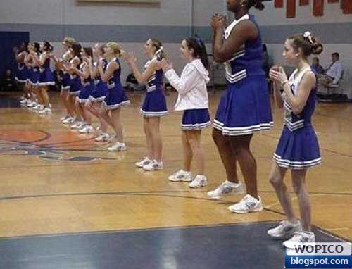 Huge Cheerleader