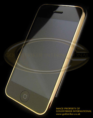 Golden iPhone Image