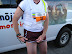 Chris showing some leg