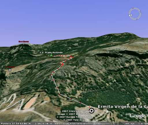 Croquis de la ruta