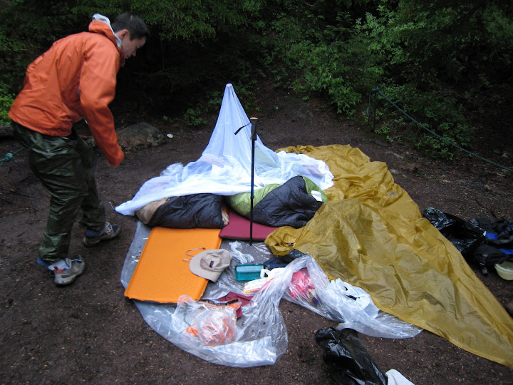 Roughing it