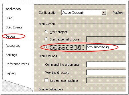 Setting the deployment URL for the WSS Extensions