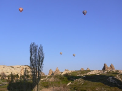 Cappadocia from above, Hot air balloon ride