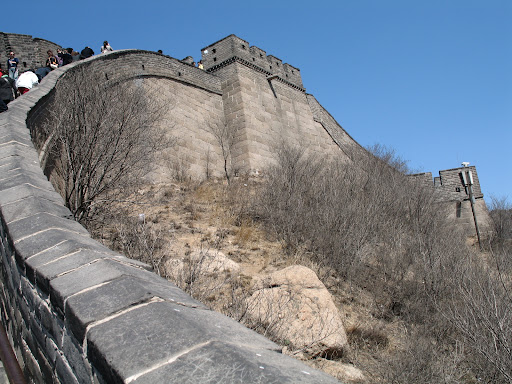 陡峭的长城