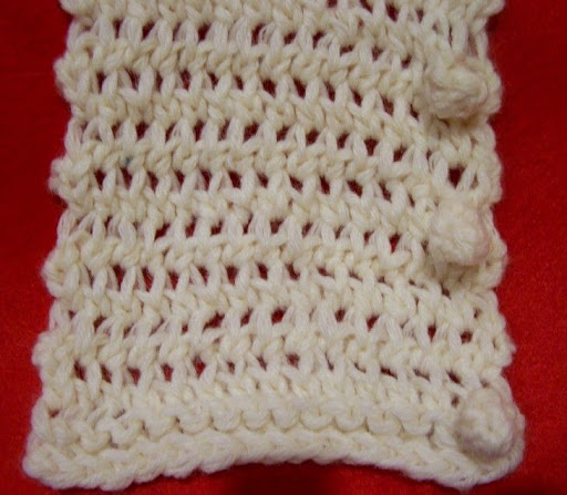 knifty knitter snowman scarf pattern