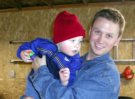 Having fun in Grandpa's Garage Having fun in Grandpa's Garage
