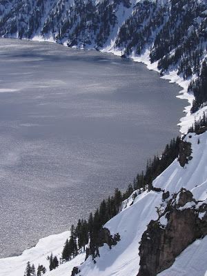 Western rim of Crater Lake