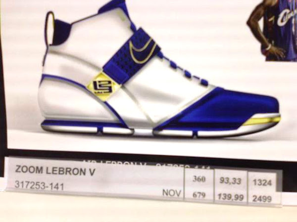 Another look at the Nike LeBron V