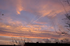Wolkenhemel na zonsopgang