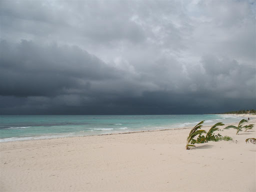 Nuvoloni a Tulum