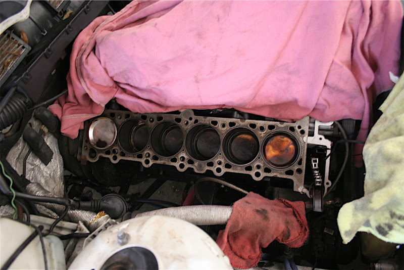 Piston Discoloration