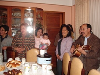 Singing Happy Birthday