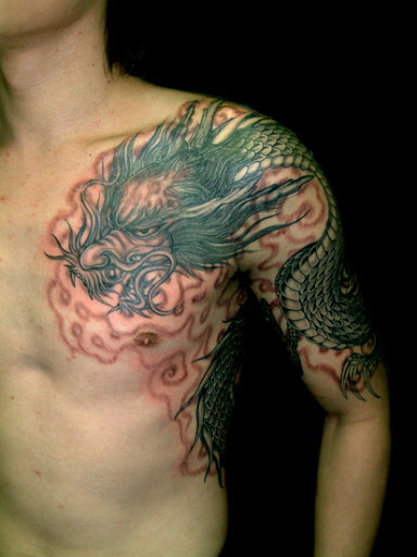 Chinese+dragon+tattoo+flash