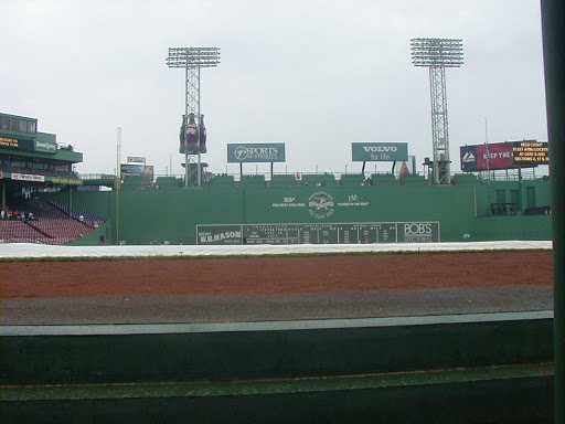 view from Red Sox dugout