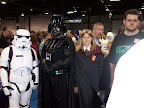 Imperial Stormtrooper, Darth Vader and Hermione