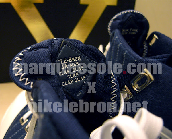 An exclusive look at the Yankees Nike Zoom LeBron V