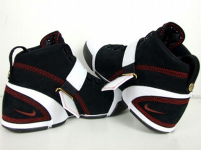 Nike Zoom LeBron V Black White and Red Showcase