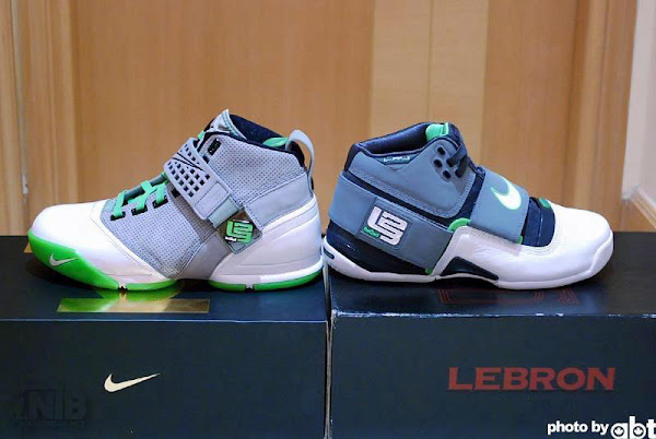 ABT8217s Completed Nike Zoom LeBron Dunkman Collection