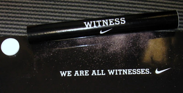 Nike WE ARE ALL WITNESSES poster available for purchase