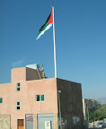 Giant Jordanian flag at the Aqaba shore