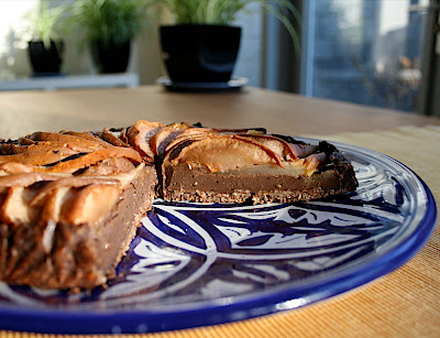 Tarte poires chocolat