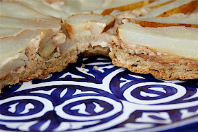 Gâteau aux poires renversé renversant