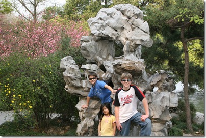 lots of rocks and flowers!!