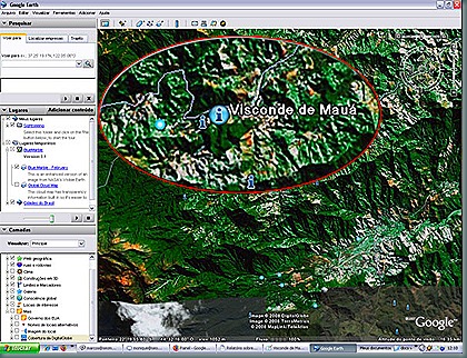 Visconde de Mauá - Google Earth