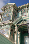 Ornate Victorian. San Francisco CA. Photo by Lisa Callagher Onizuka