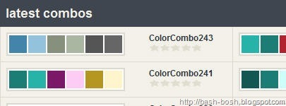 Color Combinations free Web 2.0 Generator