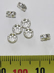 Rondelles-4mm Crystal- Si