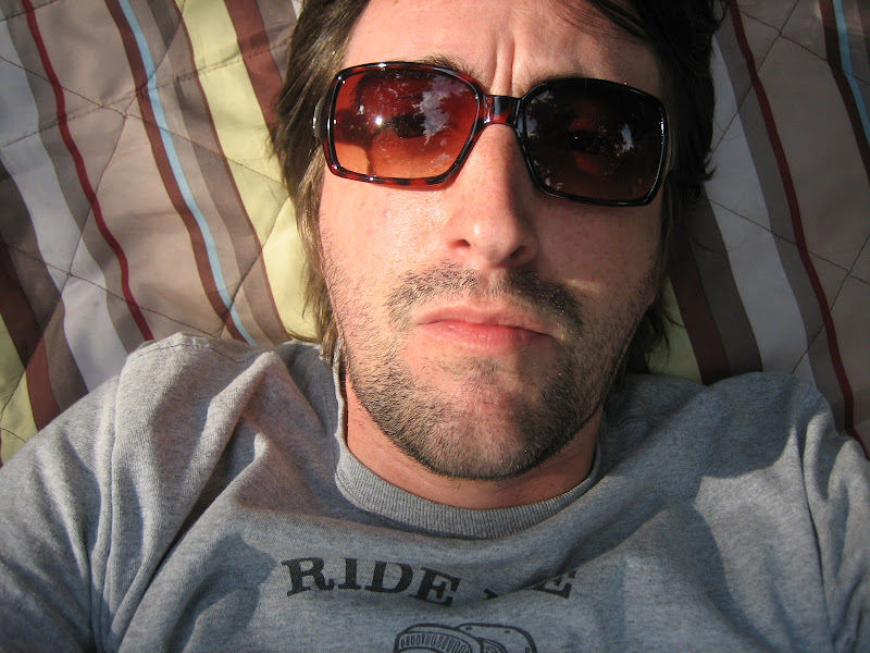 Mike on Blankie