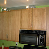 View of the new spotlights from a normal height