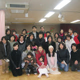 Mike with the Takanawa kindergarten moms. The other guy in the picture doesn't count - he was the sound engineer. Mike with the Takanawa kindergarten moms. The other guy in the picture doesn't count - he was the sound engineer.