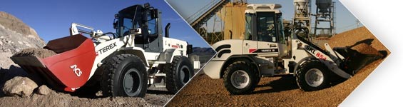 Мощные колесные погрузчики Terex