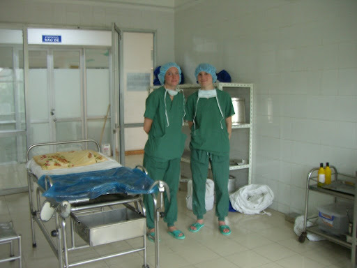 Emma and Matilda on labour ward
