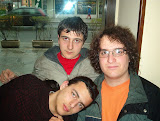 Igor, Dario ed io in Val di Susa (pasquetta 2005)