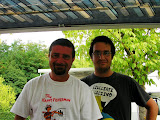 Neri padre e Neri figlio in campeggio a Gramolazzo (2007)